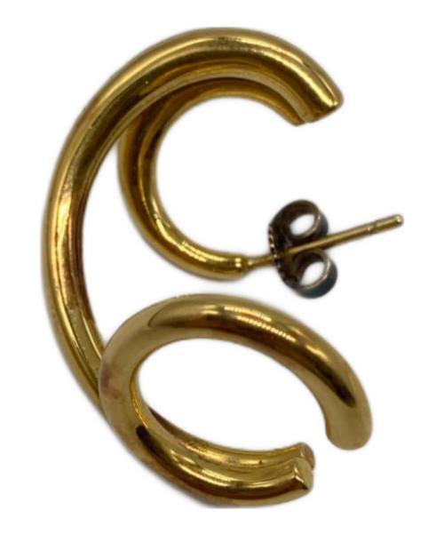 CHARLOTTE CHESNAIS（シャルロットシェネ）CHARLOTTE CHESNAIS (シャルロットシェネ) フープピアス ゴールドの古着・服飾アイテム