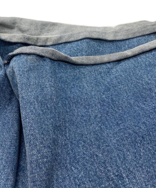 KAPITAL（キャピタル）KAPITAL (キャピタル) 12.5ozブロークンデニム イーストリペアマントラックパンツ インディゴ サイズ:Lの古着・服飾アイテム