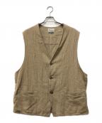Marvine Pontiak Shirt Makersマーヴィンポンティアックシャツメイカーズ）の古着「コットンベスト」｜ベージュ