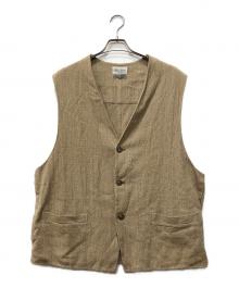 Marvine Pontiak Shirt Makers（マーヴィンポンティアックシャツメイカーズ）の古着「コットンベスト」｜ベージュ