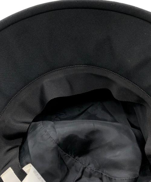 sacai（サカイ）sacai (サカイ) ワイドブリムバケットハット ブラック サイズ:3の古着・服飾アイテム