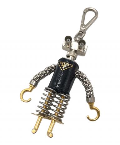 中古・古着通販】PRADA (プラダ) ロボットブリキ サフィアーノレザー