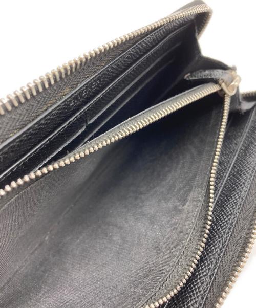 GIVENCHY（ジバンシィ）GIVENCHY (ジバンシィ) ラウンドファスナー財布 ブラックの古着・服飾アイテム