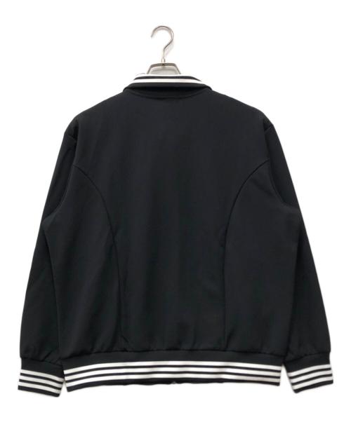 adidas（アディダス）adidas (アディダス) BEAUTY&YOUTH (ビューティーアンドユース) RETRO COLLAR TJ ブラック サイズ:2XLの古着・服飾アイテム