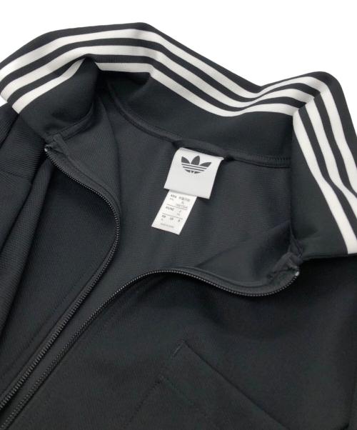adidas（アディダス）adidas (アディダス) BEAUTY&YOUTH (ビューティーアンドユース) RETRO COLLAR TJ ブラック サイズ:2XLの古着・服飾アイテム