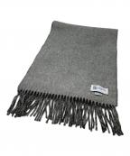 JOHNSTONSジョンストンズ）の古着「カシミヤマフラー」｜グレー