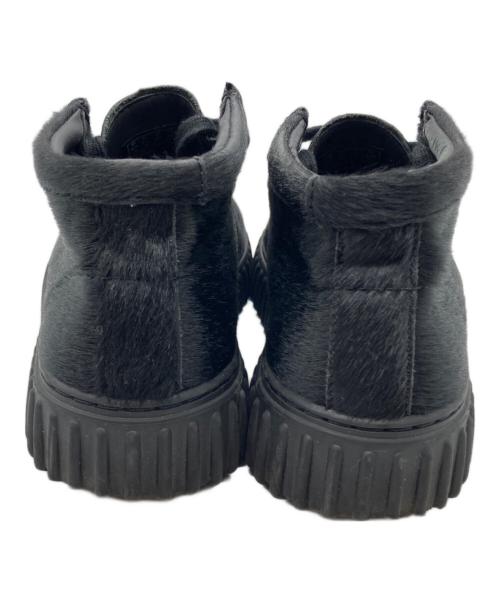 CLARKS（クラークス）CLARKS (クラークス) ハラコワラビーブーツ ブラック サイズ:UK6 1/2の古着・服飾アイテム