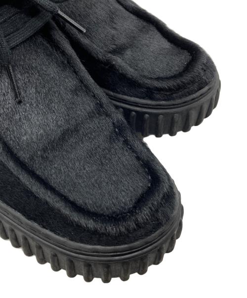 CLARKS（クラークス）CLARKS (クラークス) ハラコワラビーブーツ ブラック サイズ:UK6 1/2の古着・服飾アイテム