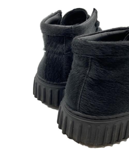 CLARKS（クラークス）CLARKS (クラークス) ハラコワラビーブーツ ブラック サイズ:UK6 1/2の古着・服飾アイテム