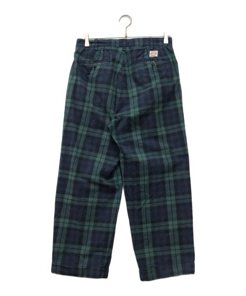 POLO RALPH LAUREN（ポロ・ラルフローレン）POLO RALPH LAUREN (ポロ・ラルフローレン) BEAMS (ビームス) チェックパンツ グリーン サイズ:29の古着・服飾アイテム