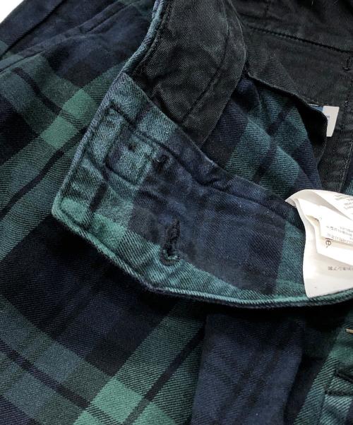 POLO RALPH LAUREN（ポロ・ラルフローレン）POLO RALPH LAUREN (ポロ・ラルフローレン) BEAMS (ビームス) チェックパンツ グリーン サイズ:29の古着・服飾アイテム