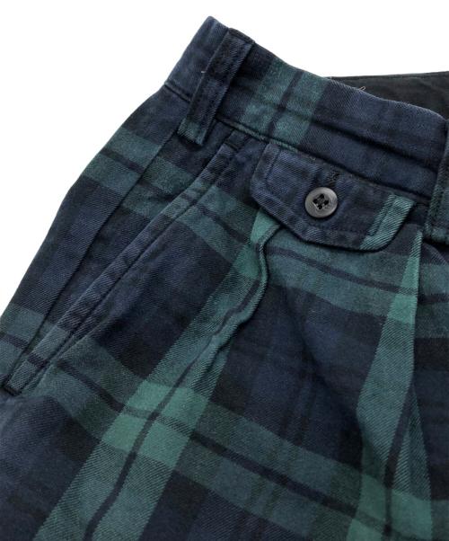 POLO RALPH LAUREN（ポロ・ラルフローレン）POLO RALPH LAUREN (ポロ・ラルフローレン) BEAMS (ビームス) チェックパンツ グリーン サイズ:29の古着・服飾アイテム