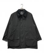 Barbour×B-SHOPバブアー×ビショップ）の古着「別注BEAUFORTミドルコート」｜ブラック