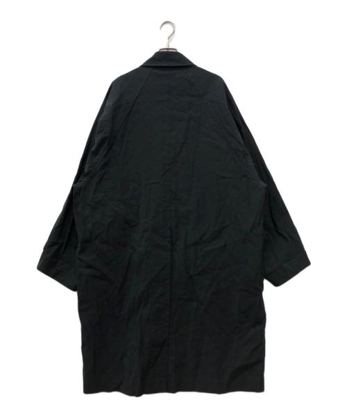 CONTRAST（コントラスト）CONTRAST (コントラスト) バルカラーコート ブラック サイズ:2の古着・服飾アイテム