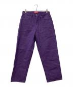 SUPREMEシュプリーム）の古着「Baggy Jean purple」｜パープル
