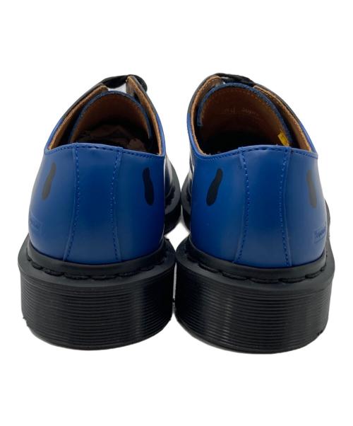 Dr.Martens（ドクターマーチン）Dr.Martens (ドクターマーチン) Supreme (シュプリーム) 3-Eye Shoe ブルー サイズ:UK5の古着・服飾アイテム