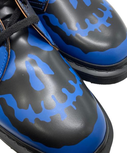 Dr.Martens（ドクターマーチン）Dr.Martens (ドクターマーチン) Supreme (シュプリーム) 3-Eye Shoe ブルー サイズ:UK5の古着・服飾アイテム