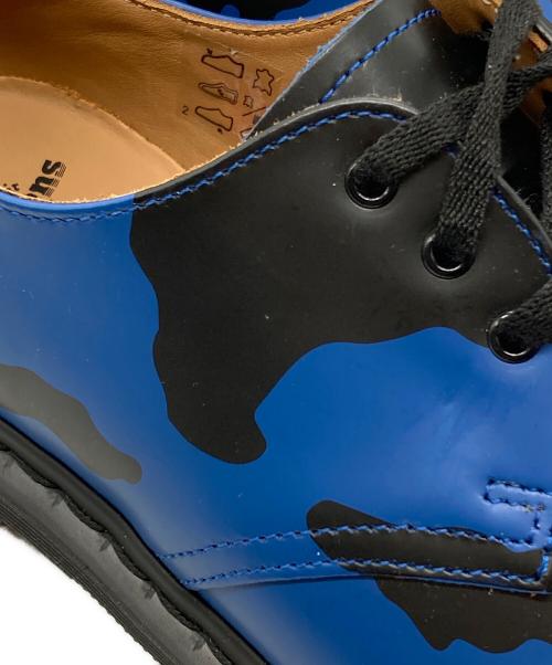 Dr.Martens（ドクターマーチン）Dr.Martens (ドクターマーチン) Supreme (シュプリーム) 3-Eye Shoe ブルー サイズ:UK5の古着・服飾アイテム