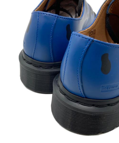 Dr.Martens（ドクターマーチン）Dr.Martens (ドクターマーチン) Supreme (シュプリーム) 3-Eye Shoe ブルー サイズ:UK5の古着・服飾アイテム