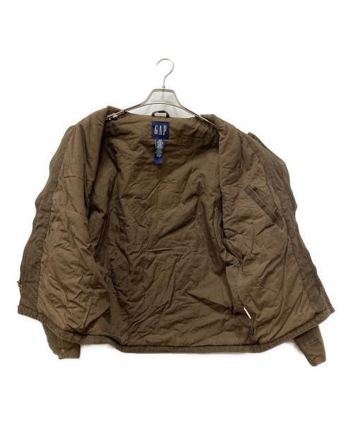 GAP（ギャップ）GAP (ギャップ) ダック地デッキジャケット ブラウン サイズ:Mの古着・服飾アイテム