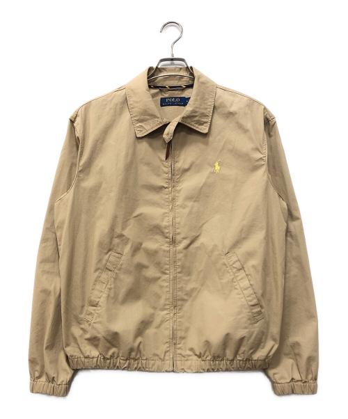 POLO RALPH LAUREN（ポロ・ラルフローレン）POLO RALPH LAUREN (ポロ・ラルフローレン) スイングトップ ベージュ サイズ:Mの古着・服飾アイテム