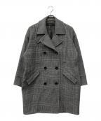JOURNAL STANDARDジャーナルスタンダード）の古着「Super140 ミドルPコート」｜グレー