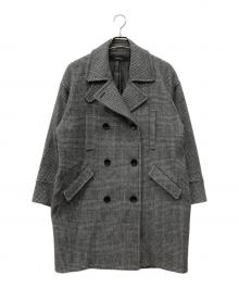 JOURNAL STANDARD（ジャーナルスタンダード）の古着「Super140 ミドルPコート」｜グレー