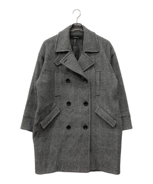 JOURNAL STANDARD（ジャーナルスタンダード）JOURNAL STANDARD (ジャーナルスタンダード) Super140 ミドルPコート グレー サイズ:38の古着・服飾アイテム