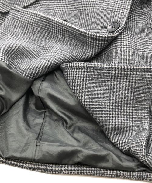 JOURNAL STANDARD（ジャーナルスタンダード）JOURNAL STANDARD (ジャーナルスタンダード) Super140 ミドルPコート グレー サイズ:38の古着・服飾アイテム