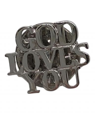 ティファニー GOD LOVES YOU ピン バッチ ビンテージ ゴ j110 中古・古着通販】Tiffany & Co. (ティファニー) GOD LOVES YOU