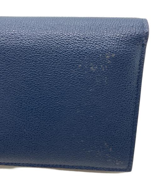 BVLGARI（ブルガリ）BVLGARI (ブルガリ) 長財布 ネイビーの古着・服飾アイテム