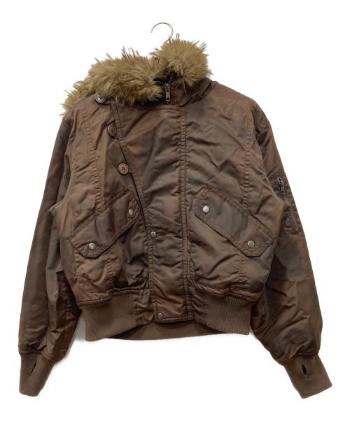 ANDER HUNK（アンダーハンク）ANDER HUNK (アンダーハンク) Faded N2B Flight Jacket ブラウン サイズ:Mの古着・服飾アイテム