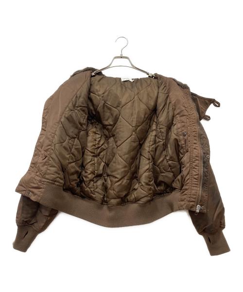 ANDER HUNK（アンダーハンク）ANDER HUNK (アンダーハンク) Faded N2B Flight Jacket ブラウン サイズ:Mの古着・服飾アイテム