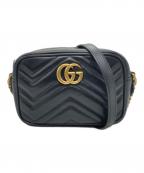 GUCCIグッチ）の古着「ミニショルダーバッグ」｜ブラック