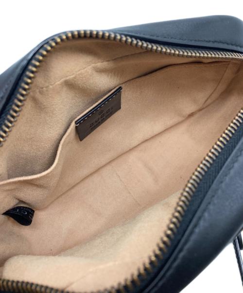 GUCCI（グッチ）GUCCI (グッチ) ミニショルダーバッグ ブラックの古着・服飾アイテム