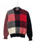 maison kitsune（メゾンキツネ）の古着「MOULINE CHECK PULLOVER」｜レッド