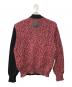 maison kitsune (メゾンキツネ) MOULINE CHECK PULLOVER レッド サイズ:M：15000円