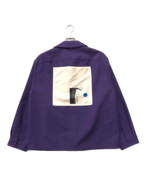 OAMC（オーエーエムシー）OAMC (オーエーエムシー) SYSTEM SHIRT パープル サイズ:Sの古着・服飾アイテム