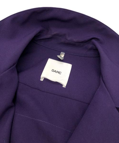OAMC（オーエーエムシー）OAMC (オーエーエムシー) SYSTEM SHIRT パープル サイズ:Sの古着・服飾アイテム