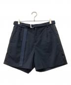 sacaiサカイ）の古着「Suiting Shorts」｜ネイビー