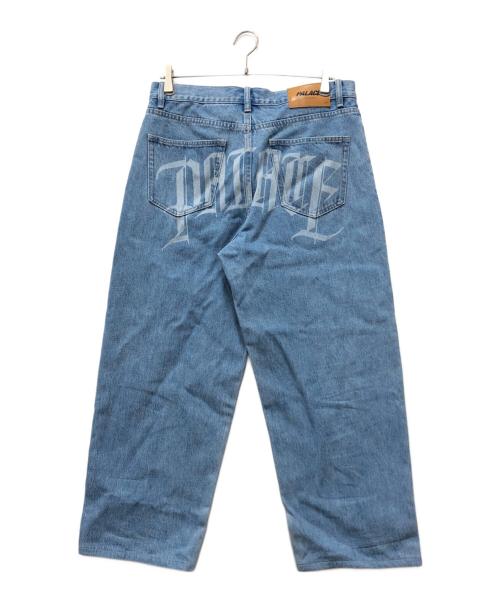 PALACE（パレス）PALACE (パレス) P90 BAGGY SCRIPT JEAN インディゴ サイズ:38の古着・服飾アイテム