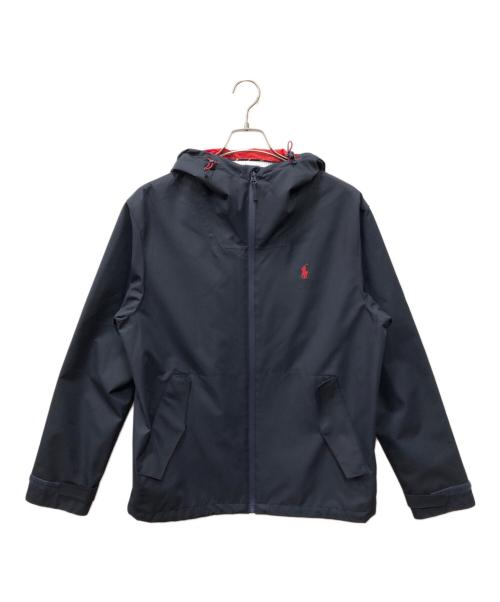 POLO RALPH LAUREN（ポロ・ラルフローレン）POLO RALPH LAUREN (ポロ・ラルフローレン) フーデッドジャケット ネイビー サイズ:Sの古着・服飾アイテム