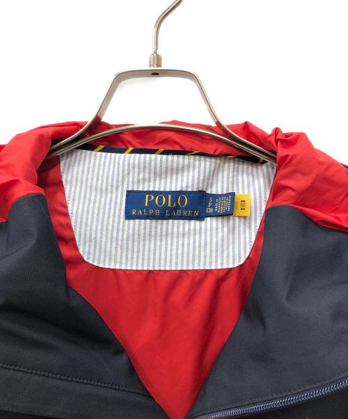 POLO RALPH LAUREN（ポロ・ラルフローレン）POLO RALPH LAUREN (ポロ・ラルフローレン) フーデッドジャケット ネイビー サイズ:Sの古着・服飾アイテム