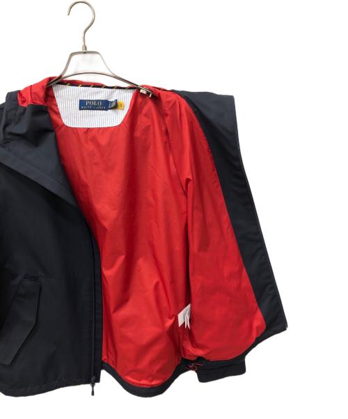 POLO RALPH LAUREN（ポロ・ラルフローレン）POLO RALPH LAUREN (ポロ・ラルフローレン) フーデッドジャケット ネイビー サイズ:Sの古着・服飾アイテム