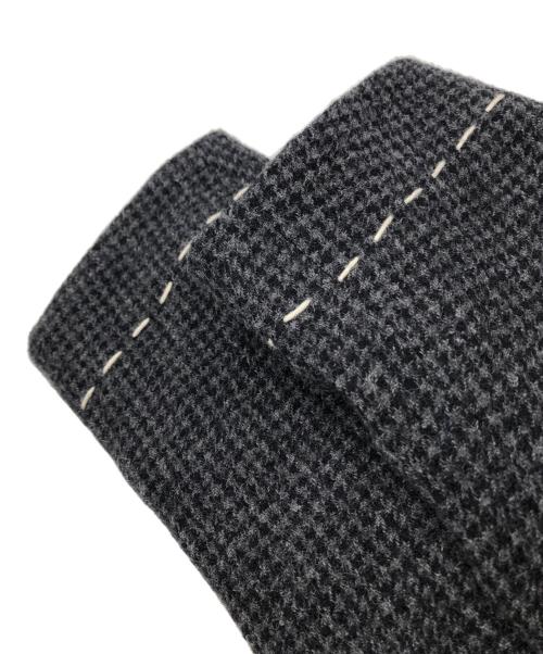 Y's for men（ワイズフォーメン）Y'S for men (ワイズフォーメン) HOUNDSTOOTH STITCH JACKET グレー サイズ:2 未使用品の古着・服飾アイテム
