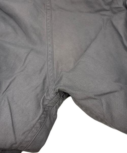 AURALEE（オーラリー）AURALEE (オーラリー) WASHED FINX TWILL SHIRTS（ウォッシュド　フィンクス　ツイル　シャツ） グレーの古着・服飾アイテム