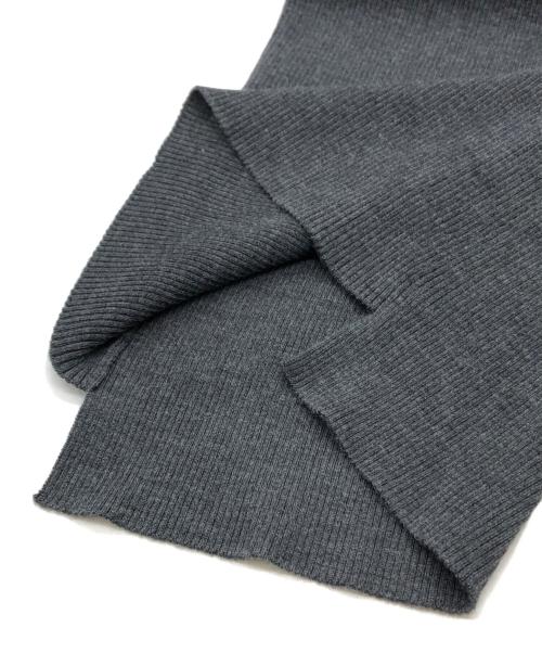 AURALEE（オーラリー）AURALEE (オーラリー) SUPER FINE WOOL HIGH GAUGE RIB KNIT グレー サイズ:1の古着・服飾アイテム