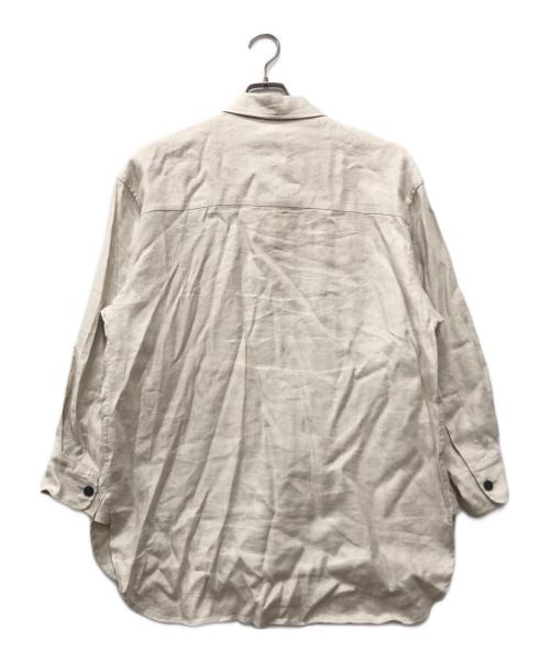 ATON（エイトン）ATON (エイトン) LINEN VISCOSE ベージュ サイズ:01の古着・服飾アイテム