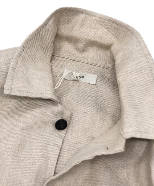 ATON（エイトン）ATON (エイトン) LINEN VISCOSE ベージュ サイズ:01の古着・服飾アイテム