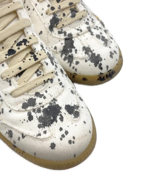 Maison Margiela（メゾンマルジェラ）Maison Margiela (メゾンマルジェラ) REPLICA PAINTER MONO SNEAKER ホワイト サイズ:39 1/2の古着・服飾アイテム